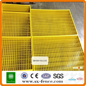 China venda quente PVC revestido cerca grade de metal